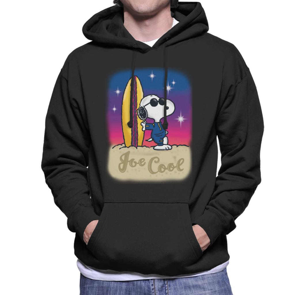 Peanuts Snoopy Cool Sunglass Surfer Men's Hooded Sweatshirt product image 1