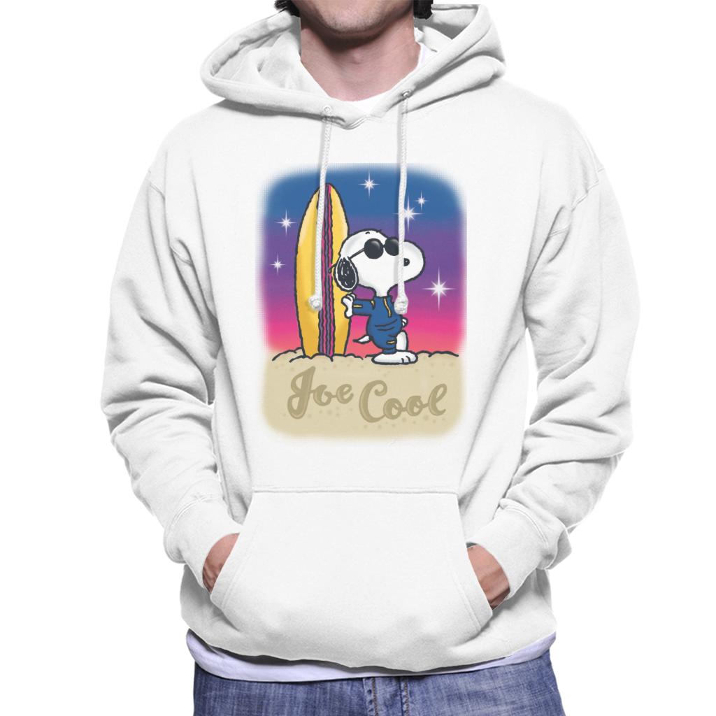 Peanuts Snoopy Cool Sunglass Surfer Men's Hooded Sweatshirt product image 4