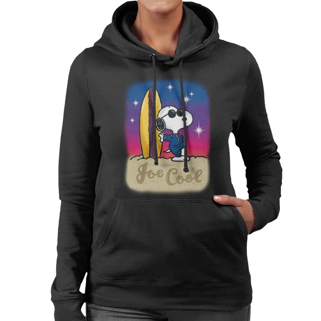 Peanuts Snoopy Cool Sunglass Surfer Women's Hooded product image 1