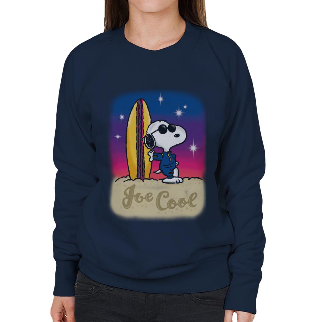 Peanuts Snoopy Cool Sunglass Surfer Women's Sweatshirt product image 6
