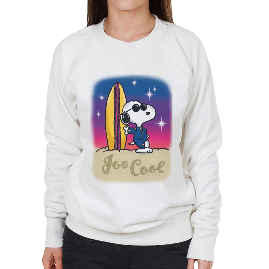 Peanuts Snoopy Cool Sunglass Surfer Women's Sweatshirt product image 4
