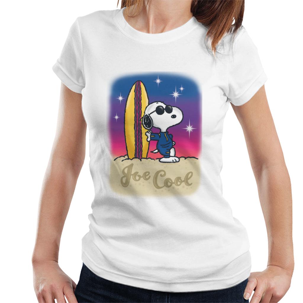 Peanuts Snoopy Cool Sunglass Surfer Women's T-Shirt product image 4