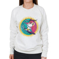 Peanuts Snoopy Surfing Cowabunga Women's Sweatshirt product image 1
