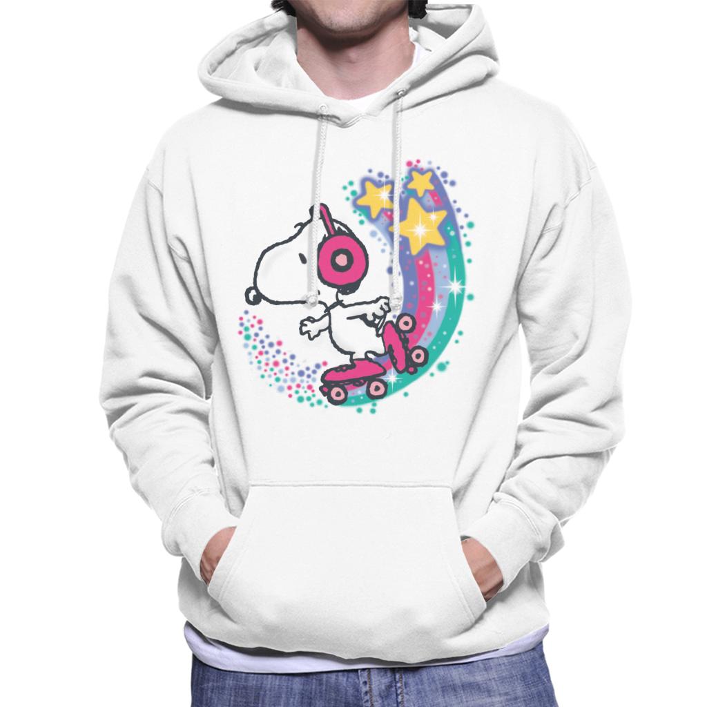 Peanuts Snoopy Roller Skating Star Powered Rainbow Men's product image 1