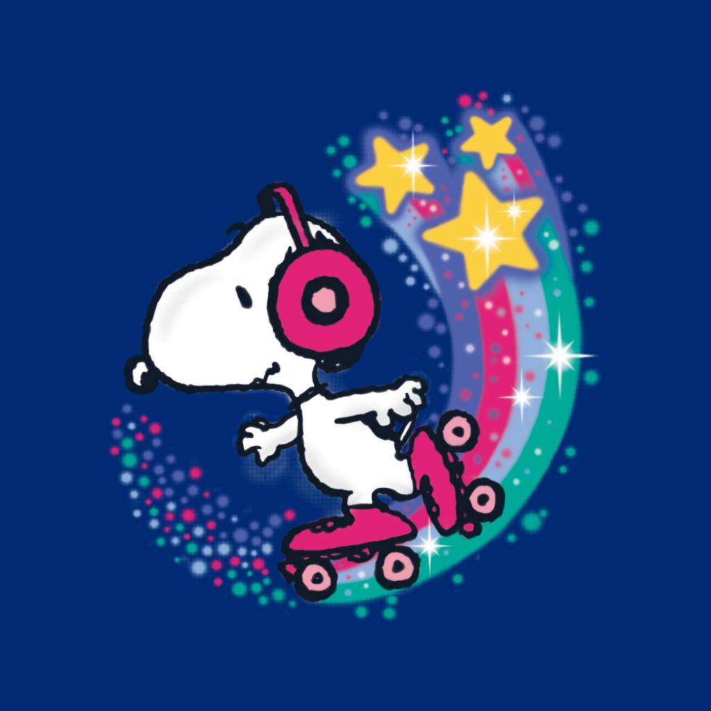 Peanuts Snoopy Roller Skating Star Powered Rainbow Women's product image 5