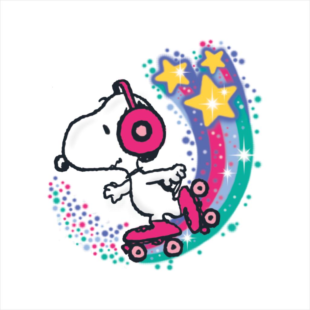 Peanuts Snoopy Roller Skating Star Powered Rainbow Women's product image 2