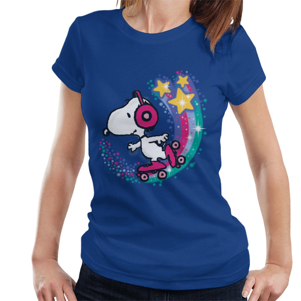 Peanuts Snoopy Roller Skating Star Powered Rainbow Women's product image 4