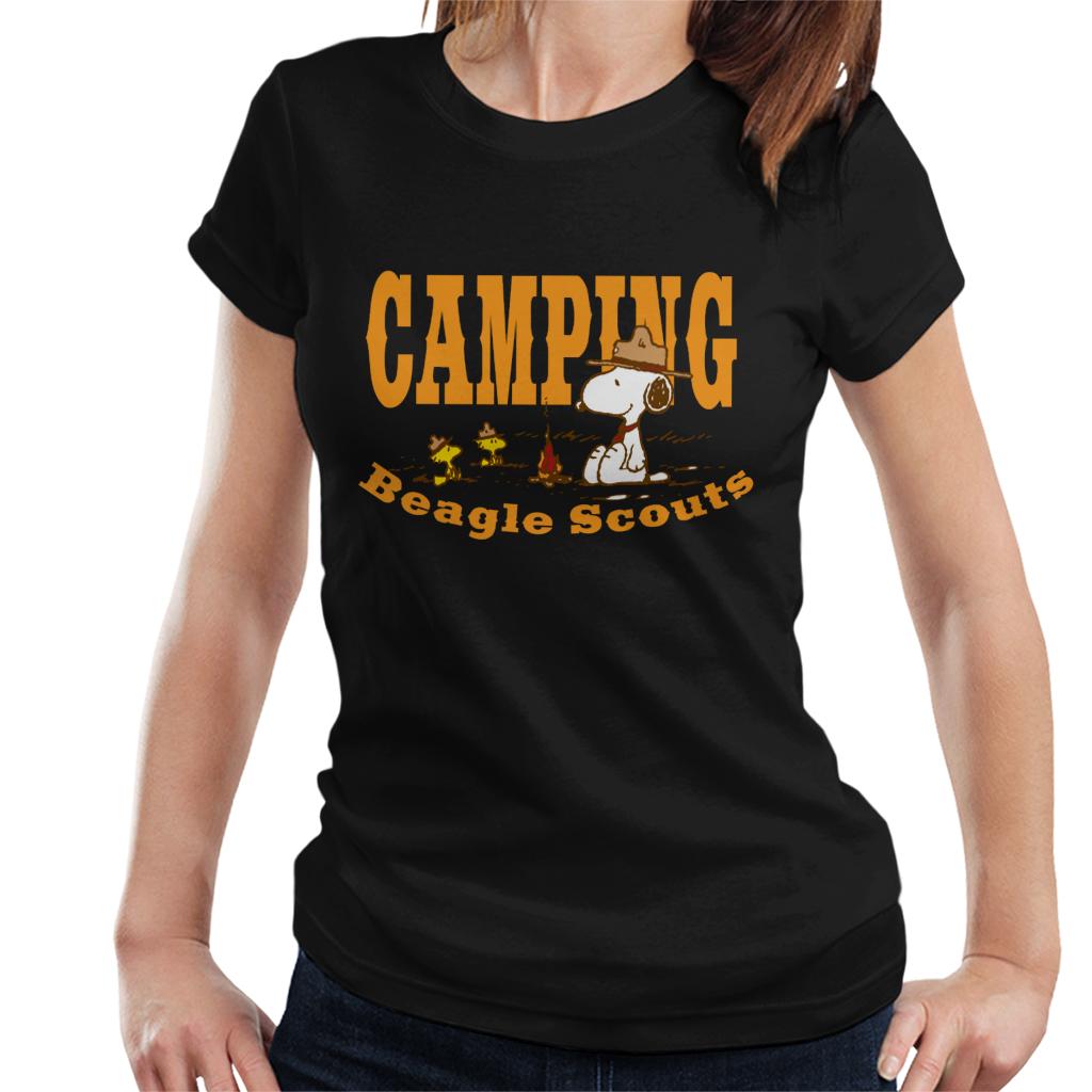 Peanuts Snoopy Woodstock Camping Beagle Scouts Women's product image 1