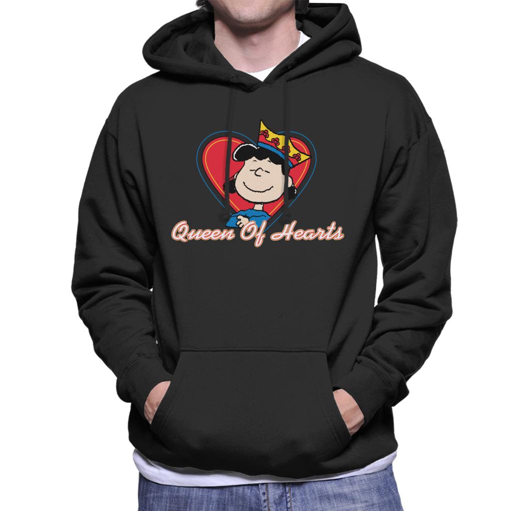 Peanuts Lucy Van Pelt Queen Of Hearts Men's Hooded product image 1