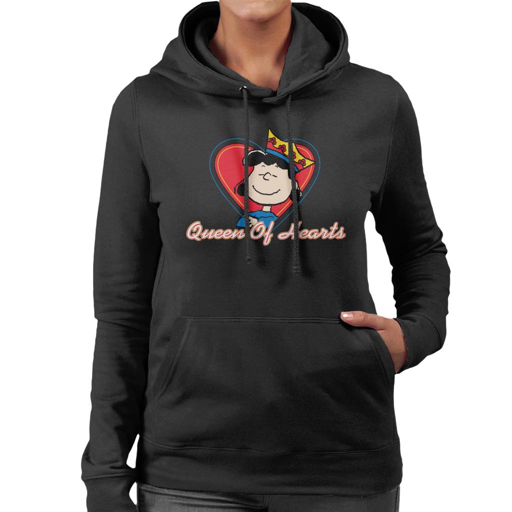Peanuts Lucy Van Pelt Queen Of Hearts Women's Hooded product image 1