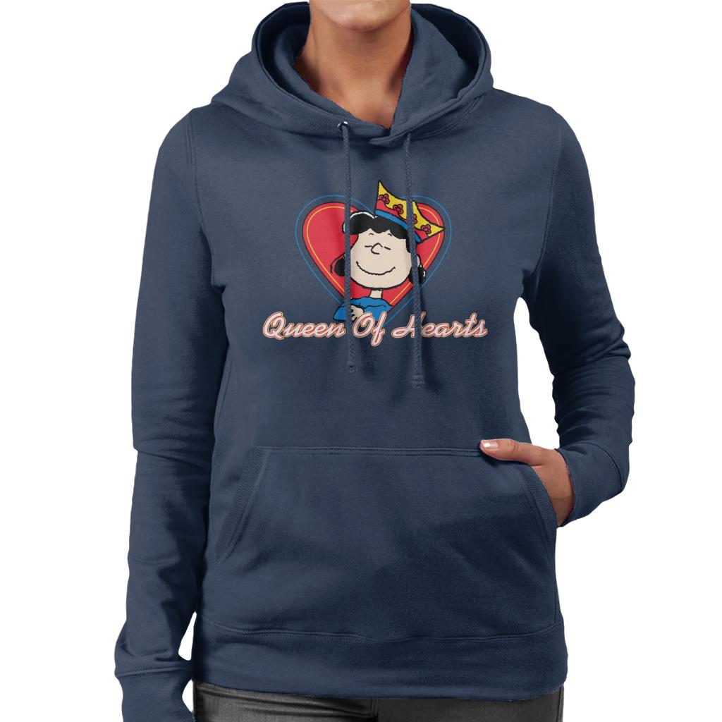 Peanuts Lucy Van Pelt Queen Of Hearts Women's Hooded product image 4