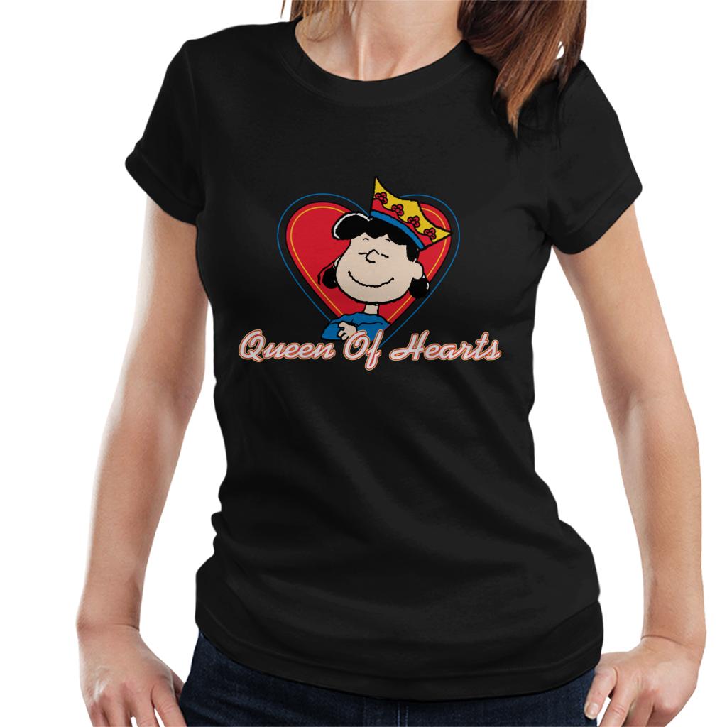 Peanuts Lucy Van Pelt Queen Of Hearts Women's T-Shirt product image 1
