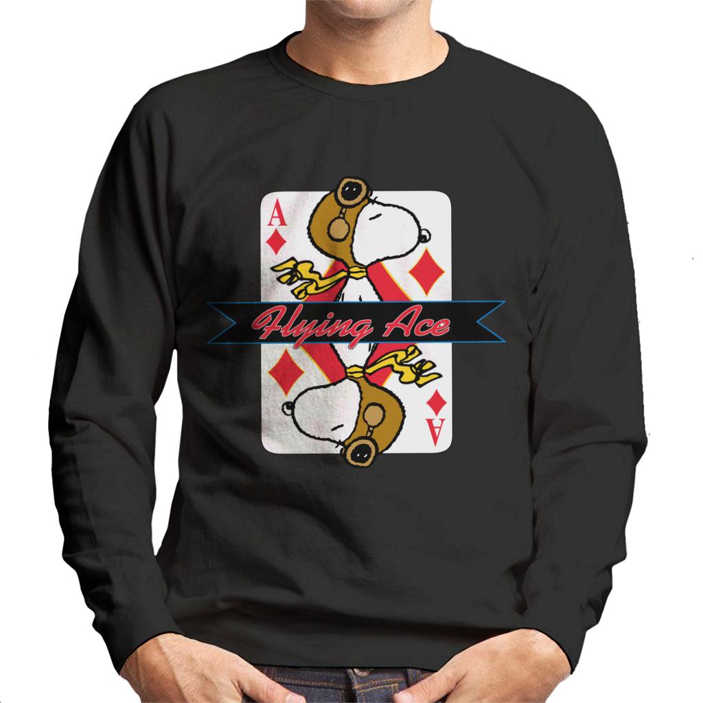 Peanuts Snoopy Flying Ace Men's Sweatshirt product image 1