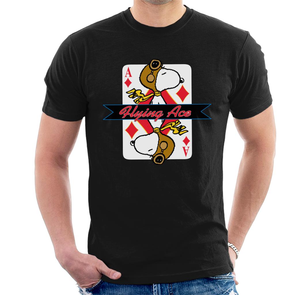 Peanuts Snoopy Flying Ace Men's T-Shirt product image 1