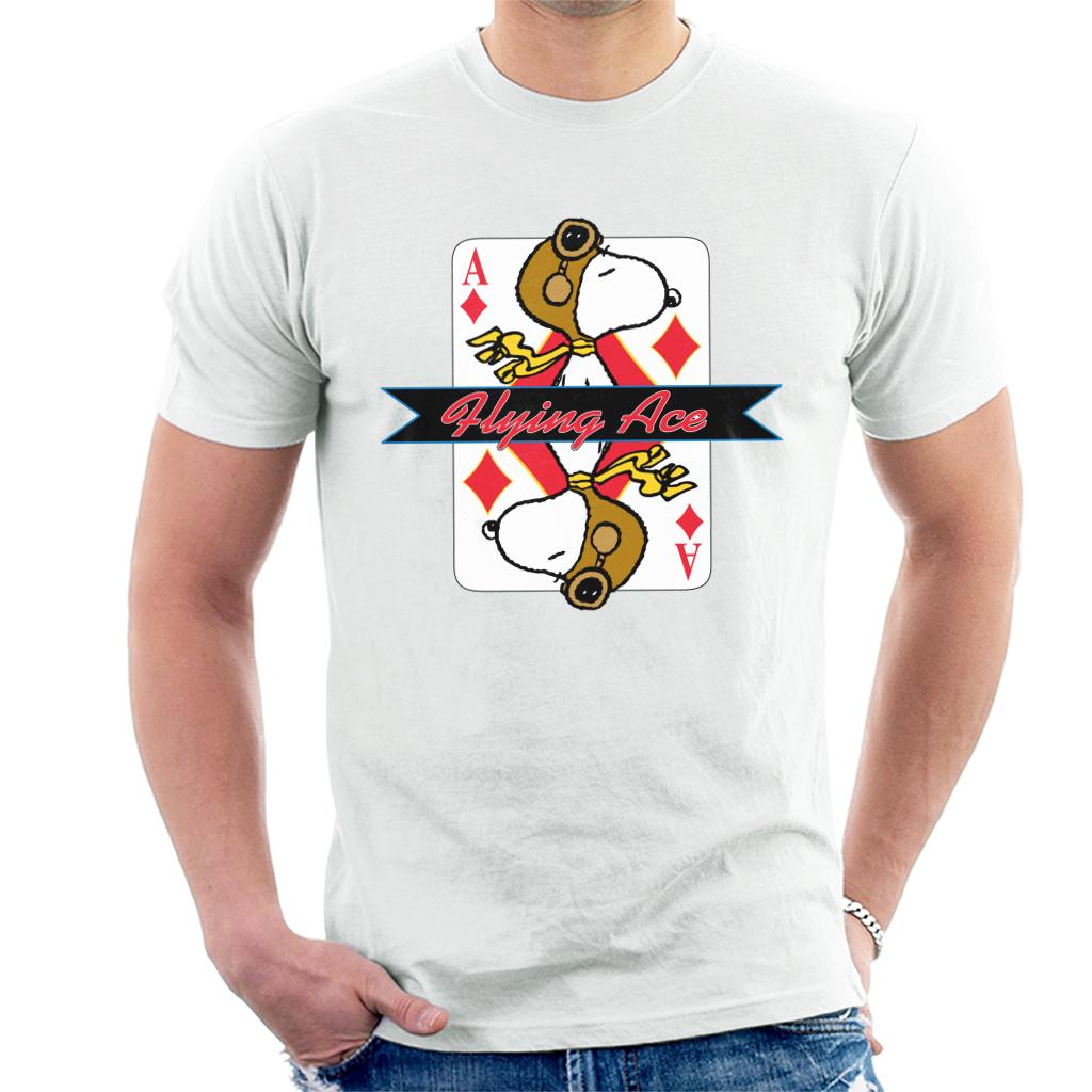 Peanuts Snoopy Flying Ace Men's T-Shirt product image 4