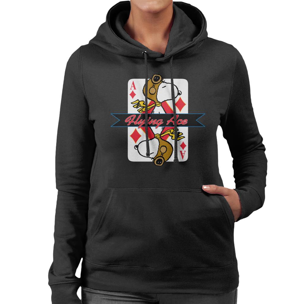 Peanuts Snoopy Flying Ace Women's Hooded Sweatshirt product image 1