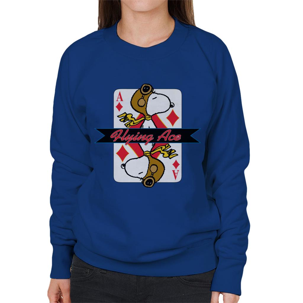 Peanuts Snoopy Flying Ace Women's Sweatshirt product image 6