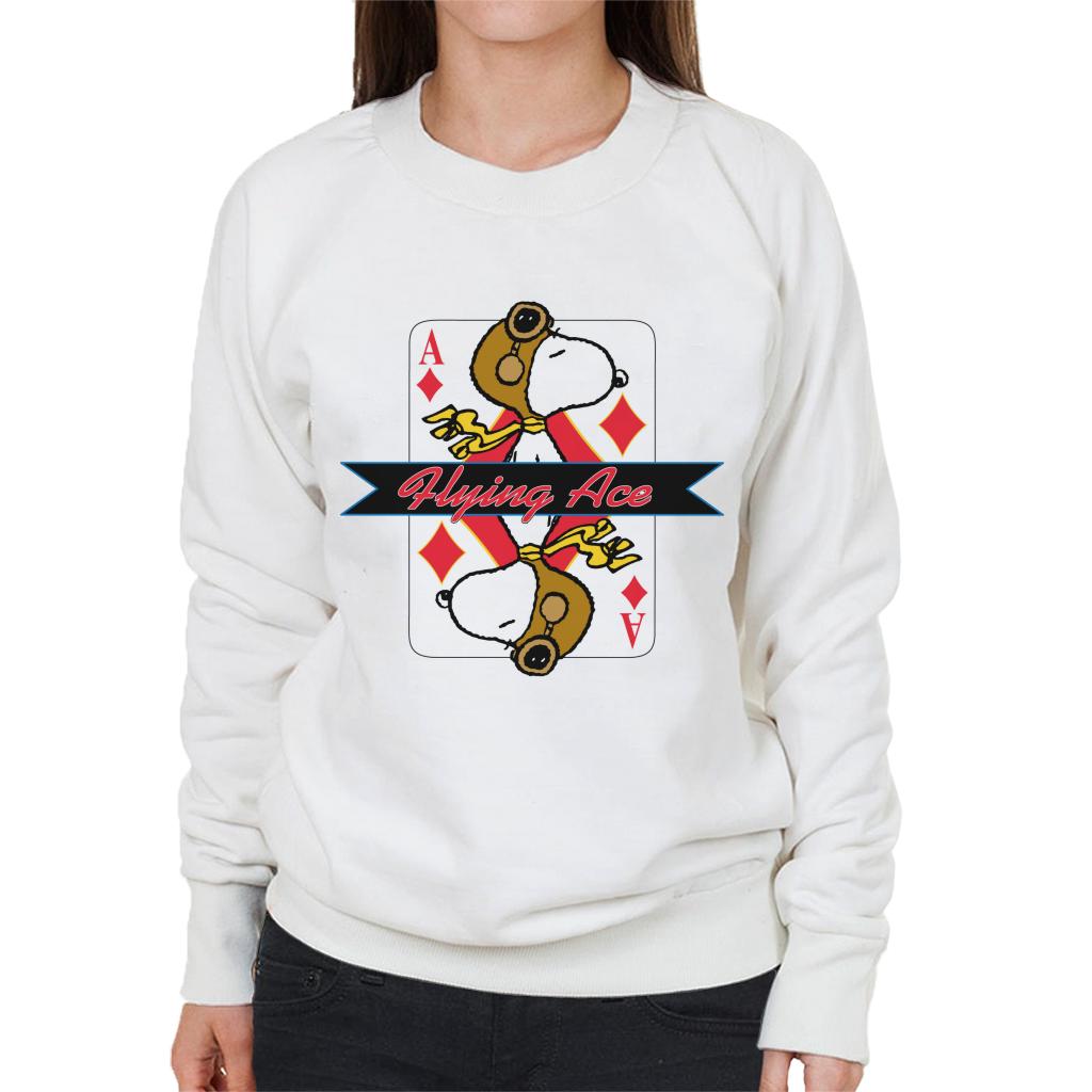 Peanuts Snoopy Flying Ace Women's Sweatshirt product image 4