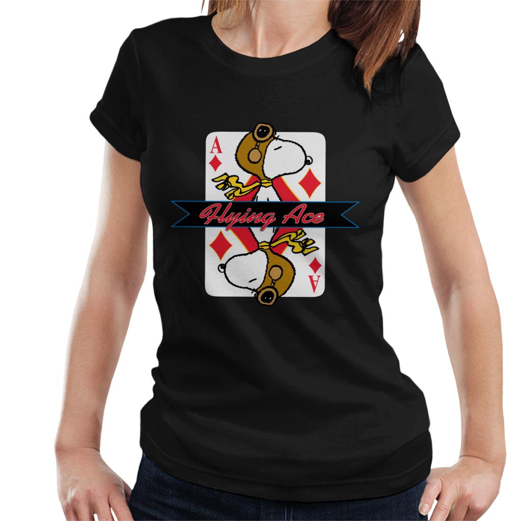 Peanuts Snoopy Flying Ace Women's T-Shirt product image 1