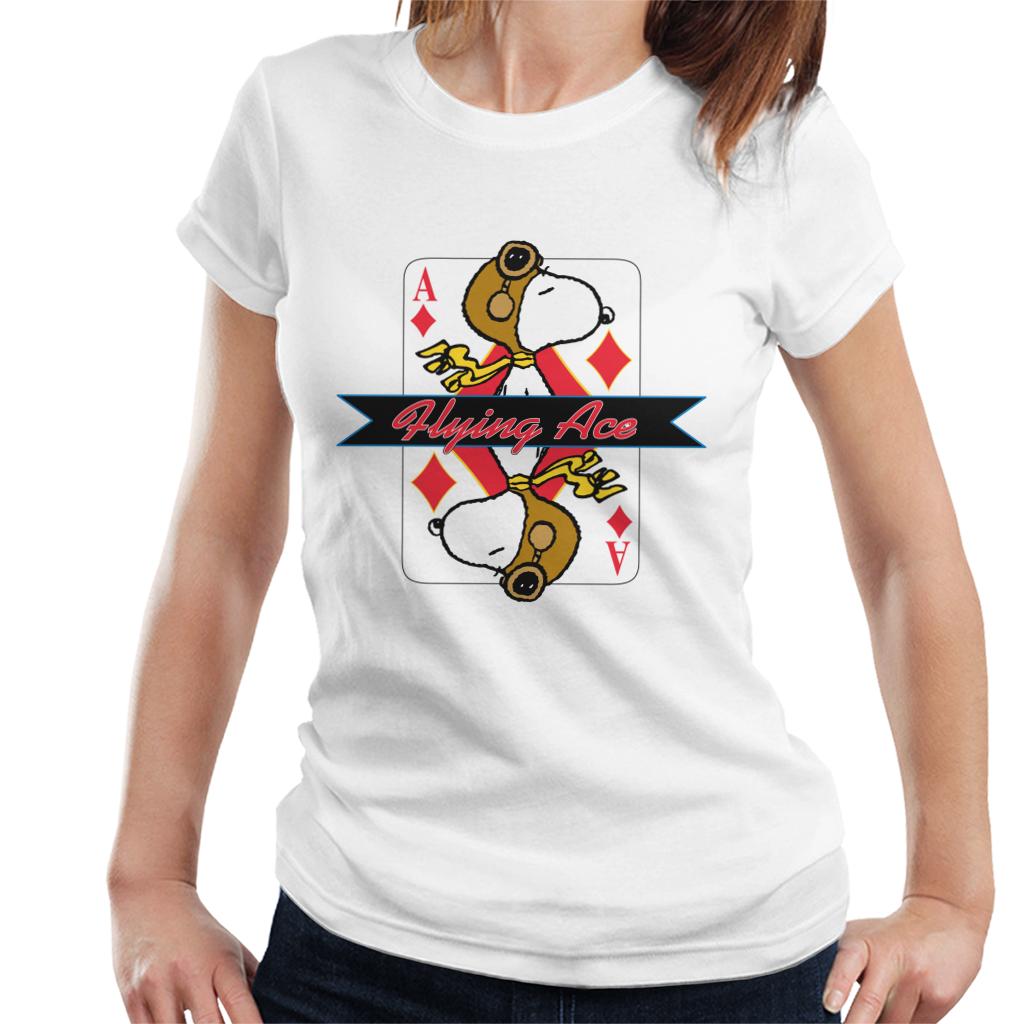 Peanuts Snoopy Flying Ace Women's T-Shirt product image 4