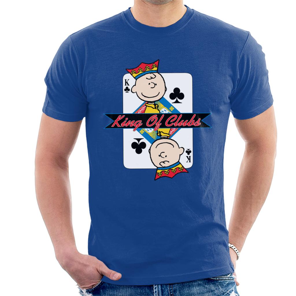 Peanuts Charlie Brown King Of Clubs Men's T-Shirt product image 4