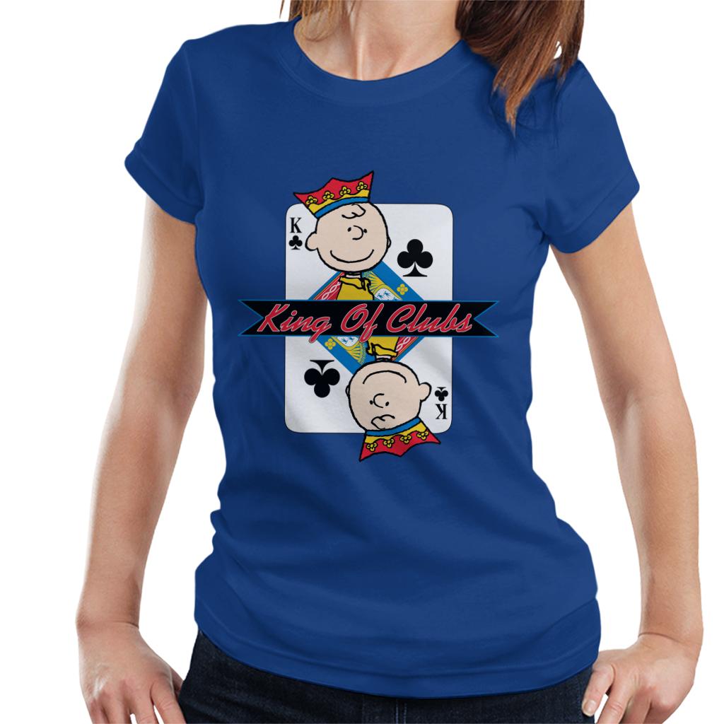 Peanuts Charlie Brown King Of Clubs Women's T-Shirt product image 4