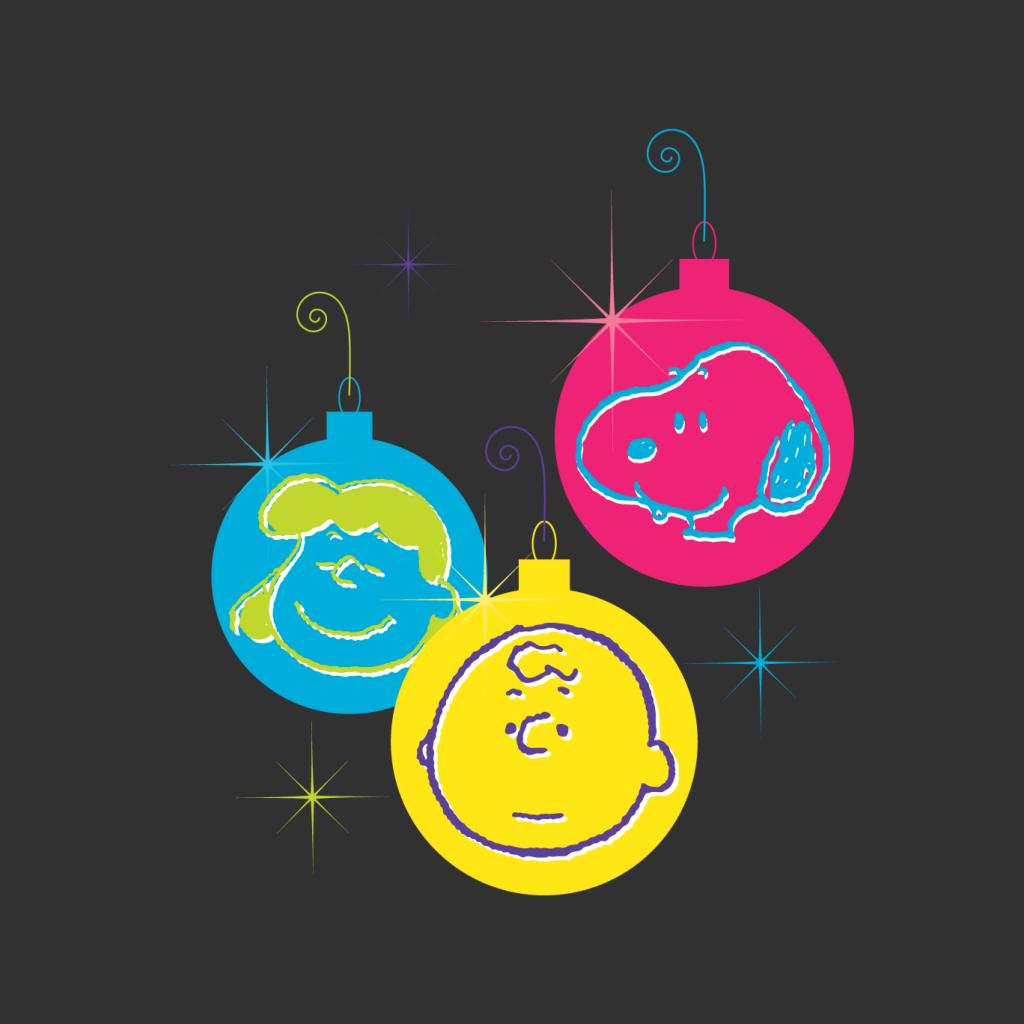 Peanuts Christmas Baubles Trio Men's T-Shirt product image 5
