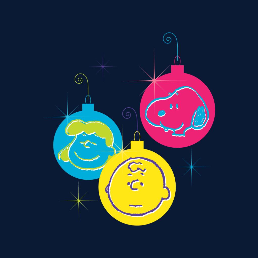 Peanuts Christmas Baubles Trio Men's Sweatshirt product image 7
