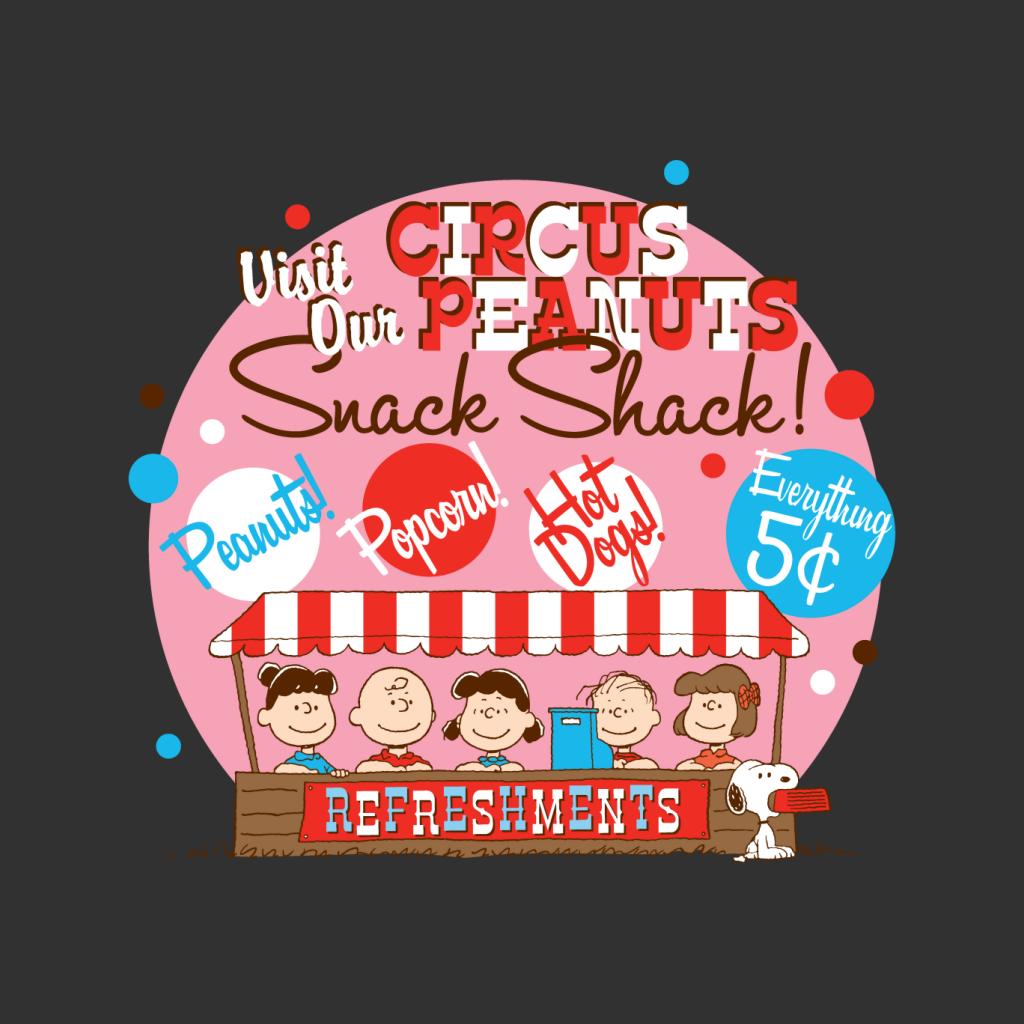 Peanuts Circus Snack Shack Women's Hooded Sweatshirt product image 2