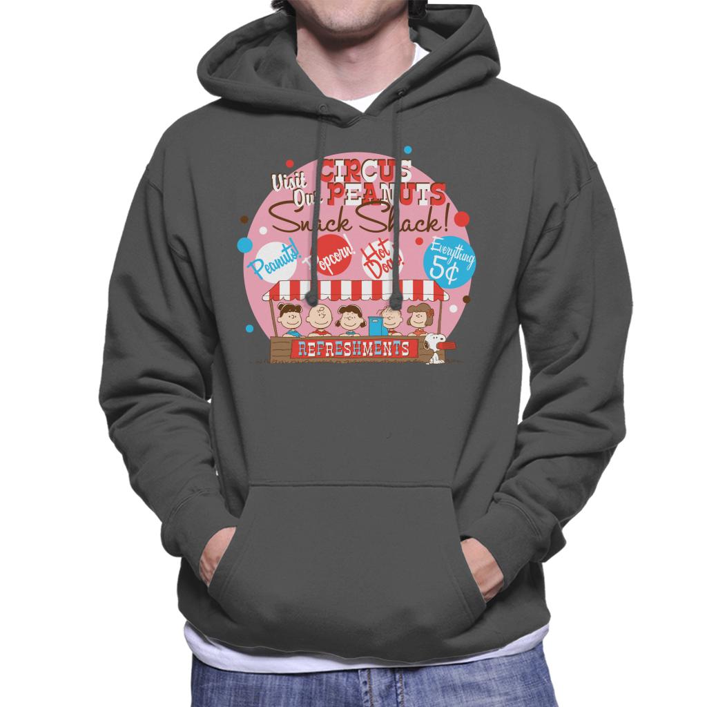 Peanuts Circus Snack Shack Men's Hooded Sweatshirt product image 1
