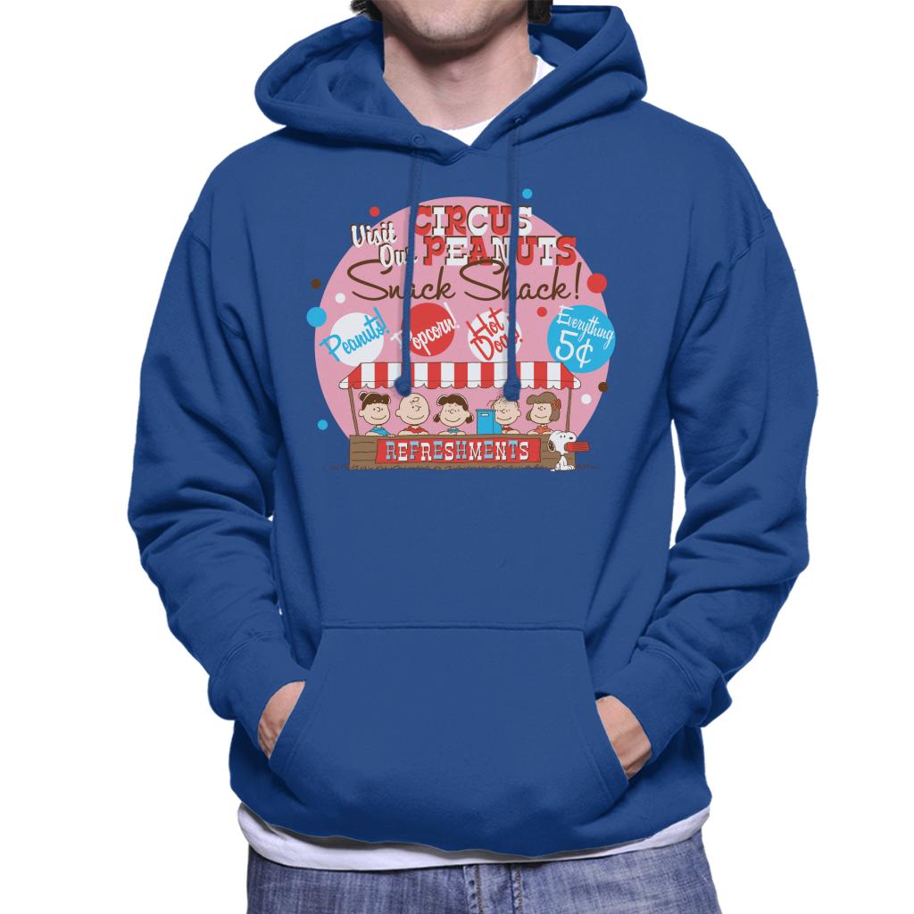 Peanuts Circus Snack Shack Men's Hooded Sweatshirt product image 6