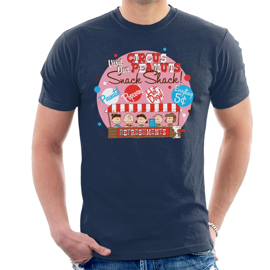 Peanuts Circus Snack Shack Men's T-Shirt product image 4
