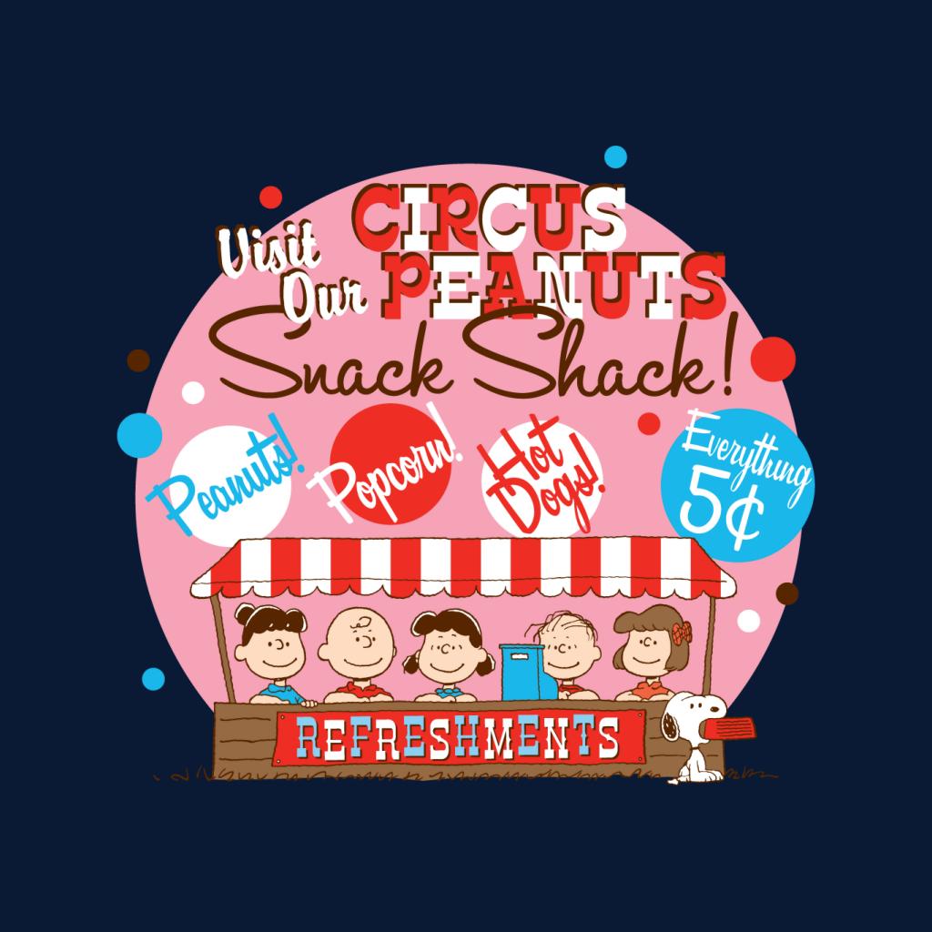 Peanuts Circus Snack Shack Women's Hooded Sweatshirt product image 5
