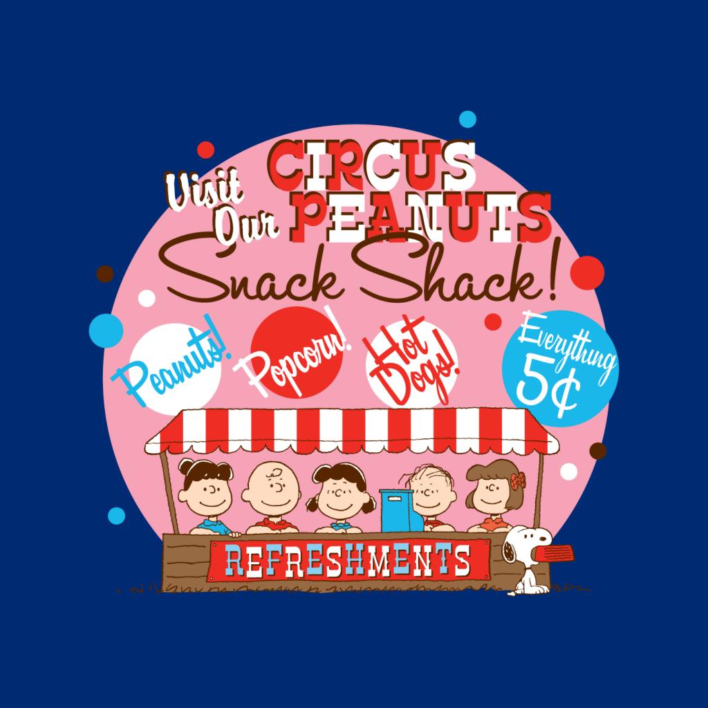Peanuts Circus Snack Shack Women's Hooded Sweatshirt product image 7