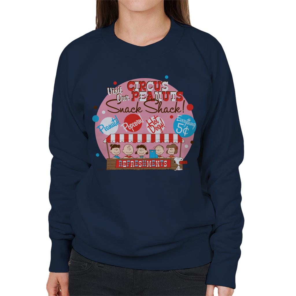 Peanuts Circus Snack Shack Women's Sweatshirt product image 4