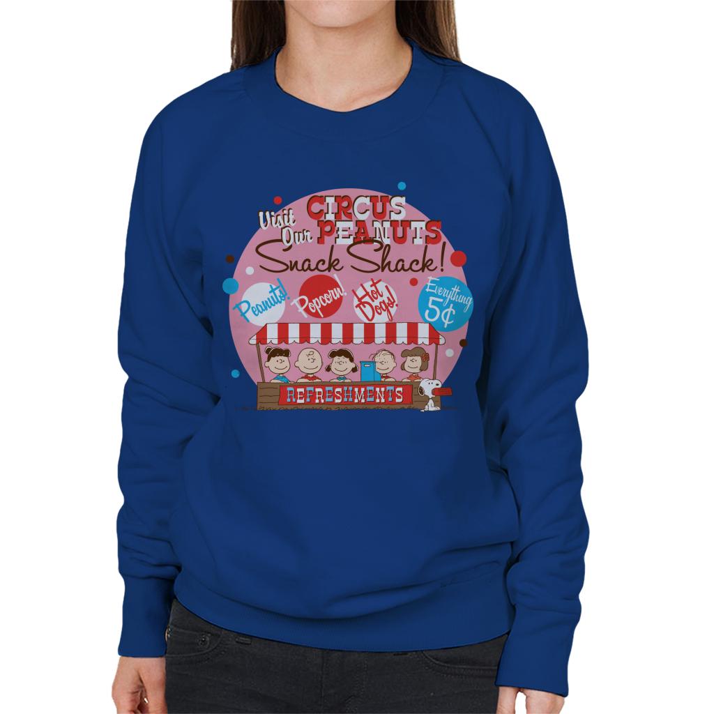Peanuts Circus Snack Shack Women's Sweatshirt product image 6