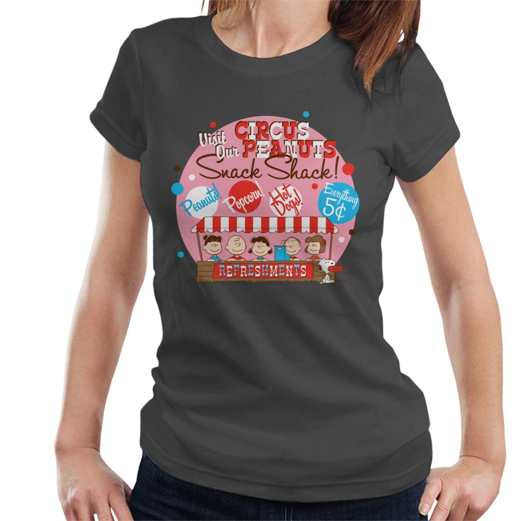 Peanuts Circus Snack Shack Women's T-Shirt product image 1