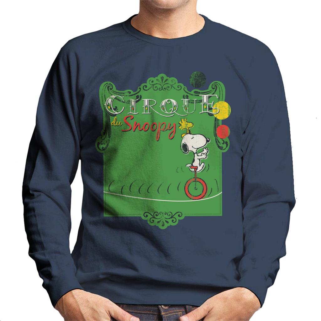 Peanuts Circus Cirque Du Snoopy Men's Sweatshirt product image 4