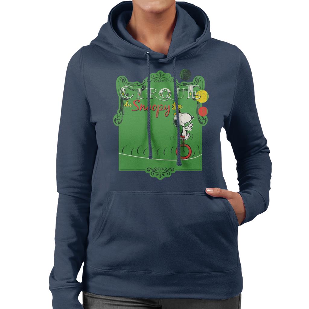 Peanuts Circus Cirque Du Snoopy Women's Hooded Sweatshirt product image 4