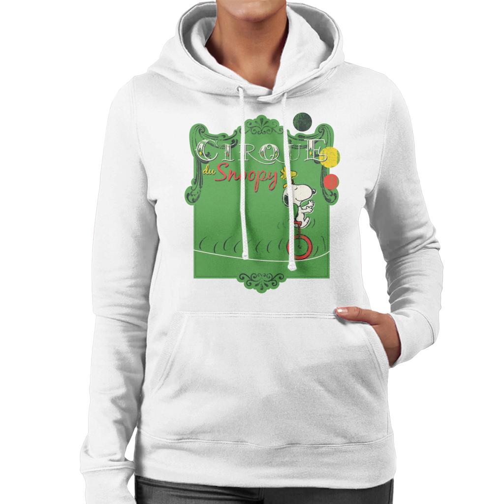 Peanuts Circus Cirque Du Snoopy Women's Hooded Sweatshirt product image 1