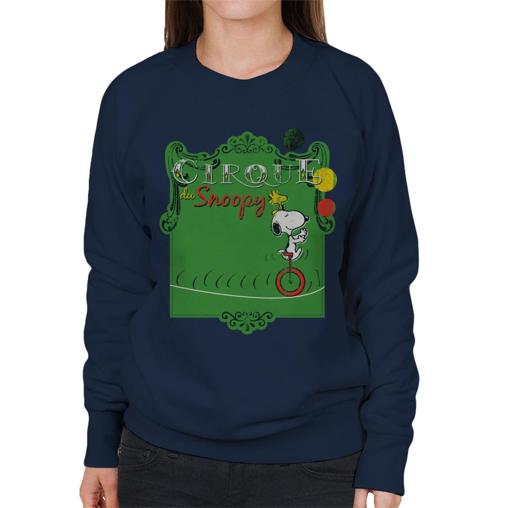 Peanuts Circus Cirque Du Snoopy Women's Sweatshirt product image 4