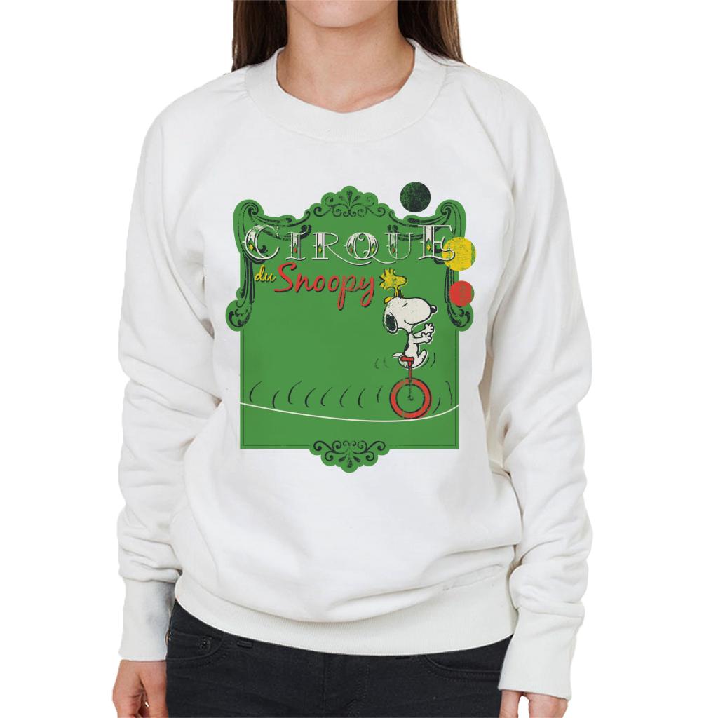Peanuts Circus Cirque Du Snoopy Women's Sweatshirt product image 1
