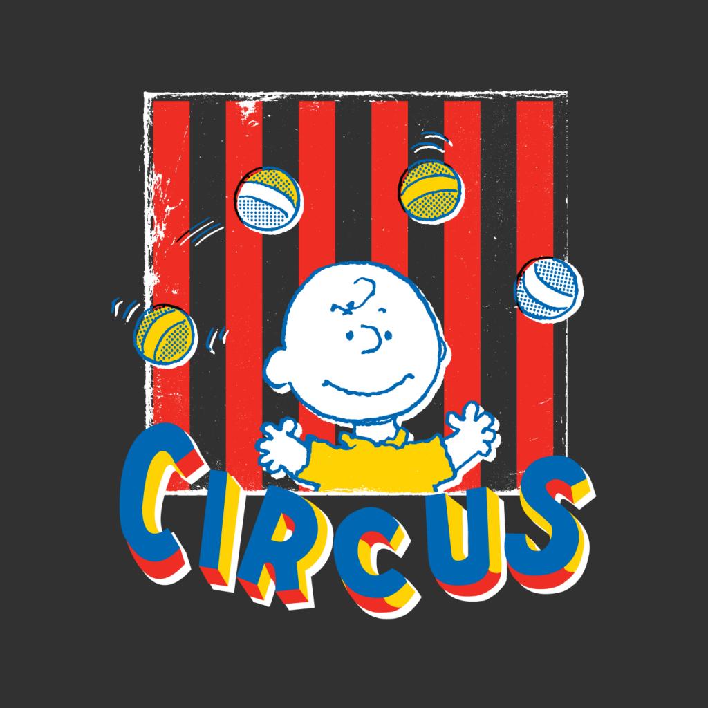 Peanuts Circus Juggling Charlie Brown Women's T-Shirt product image 5