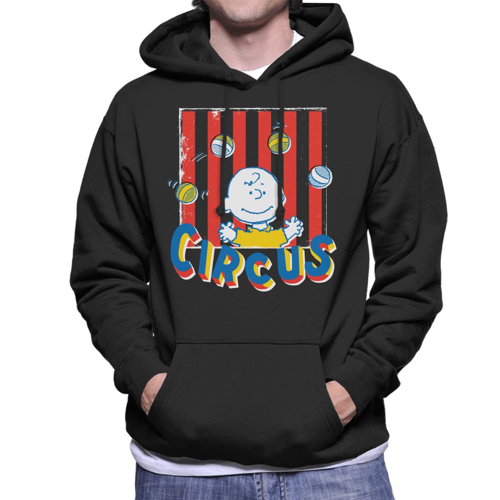 Peanuts Circus Juggling Charlie Brown Men's Hooded product image 1