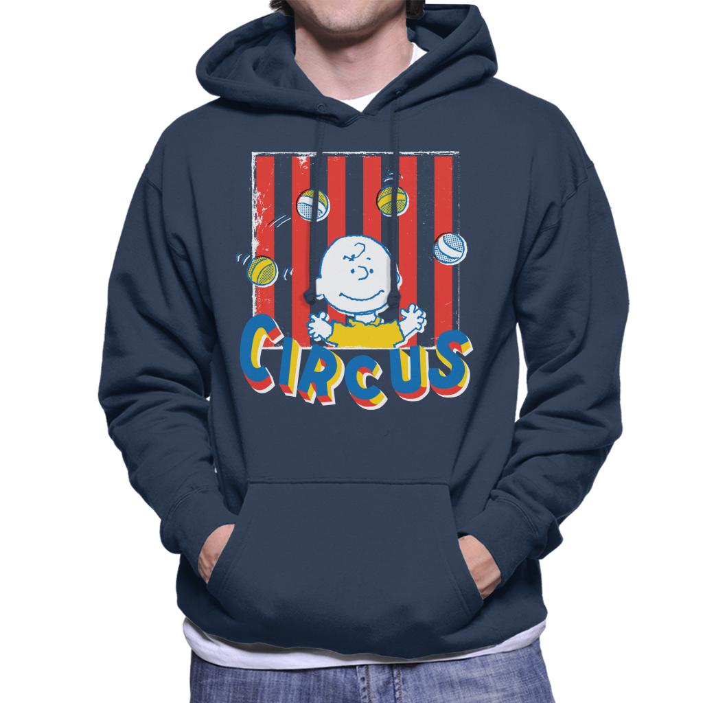Peanuts Circus Juggling Charlie Brown Men's Hooded product image 6