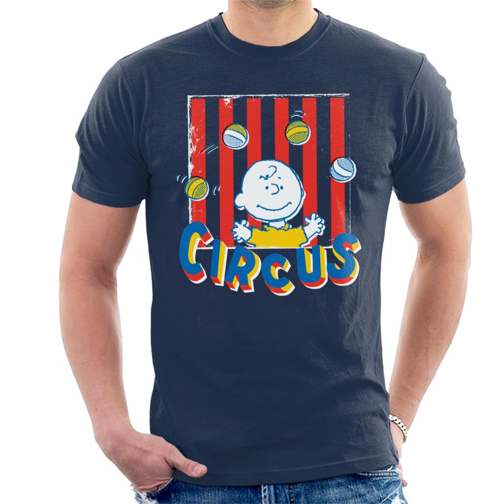 Peanuts Circus Juggling Charlie Brown Men's T-Shirt product image 6