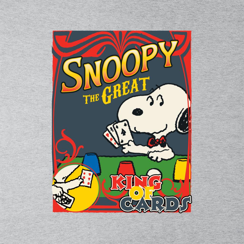 Peanuts Snoopy The Great King Of Cards Men's Sweatshirt product image 5