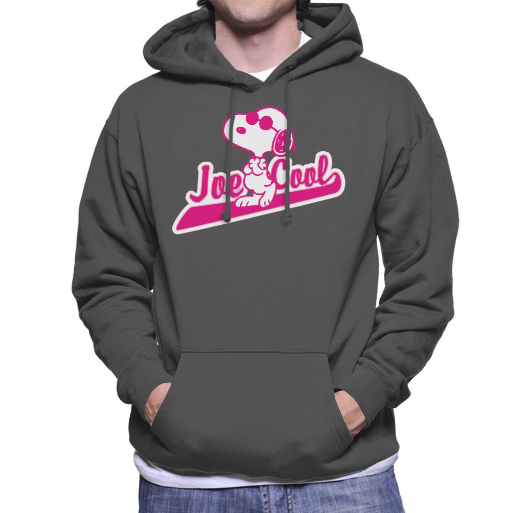 Peanuts Joe Cool Baseball Text Men's Hooded Sweatshirt product image 4
