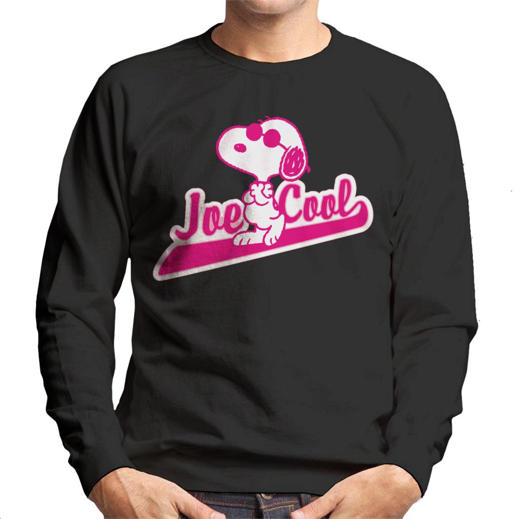 Peanuts Joe Cool Baseball Text Men's Sweatshirt product image 1