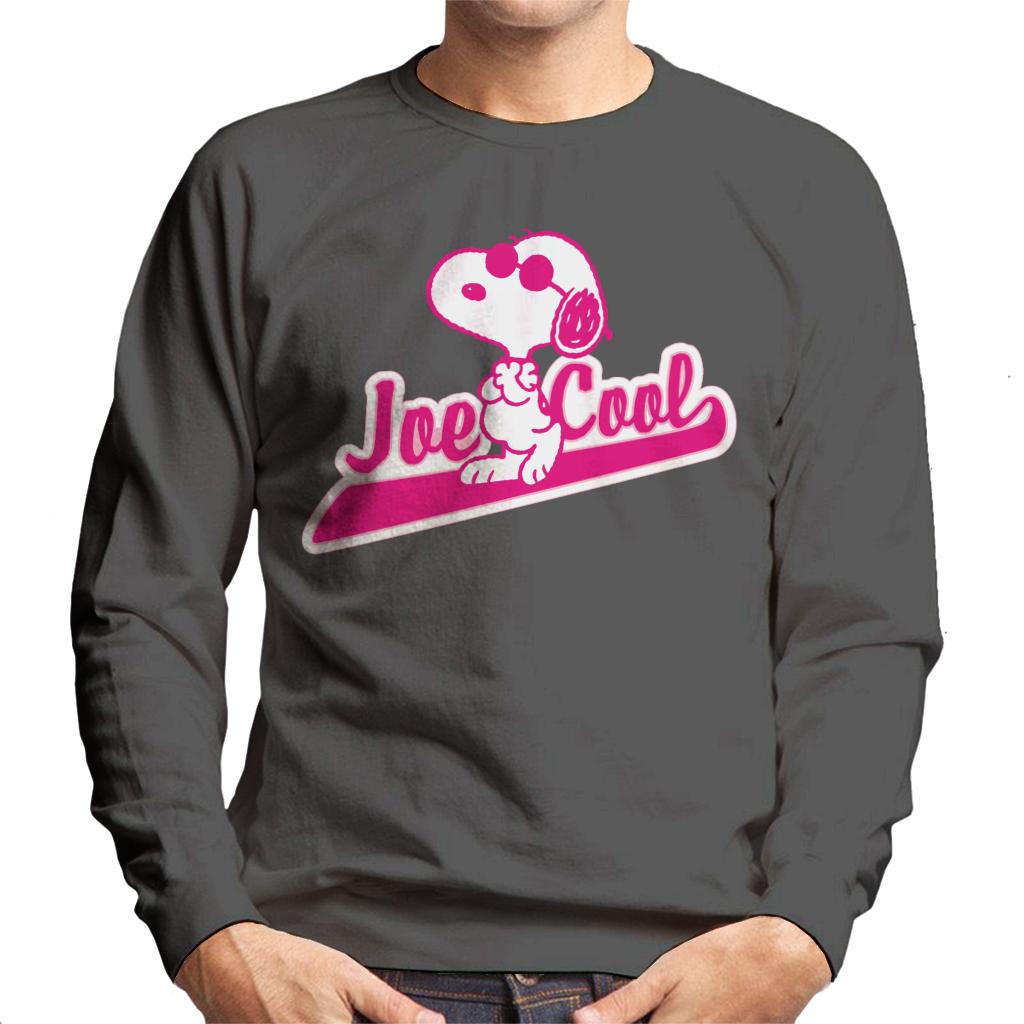 Peanuts Joe Cool Baseball Text Men's Sweatshirt product image 4